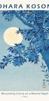 Blühende Kirsche in einer mondhellen Nacht, 1932, Ohara Koson Poster - Posterbox.dk