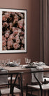 Errötendes rosa Rosen-Poster - Posterbox.dk