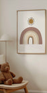 Boho-Regenbogen- und Sonnenposter - Posterbox.dk