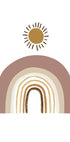 Boho-Regenbogen- und Sonnenposter - Posterbox.dk