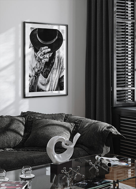 Lässiges Tattoo-Poster - Posterbox.dk