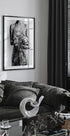 Celebration Elegance in Black & White Poster - Posterbox.dk