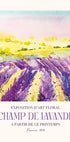 Champ De Lavande Poster - Posterbox.dk