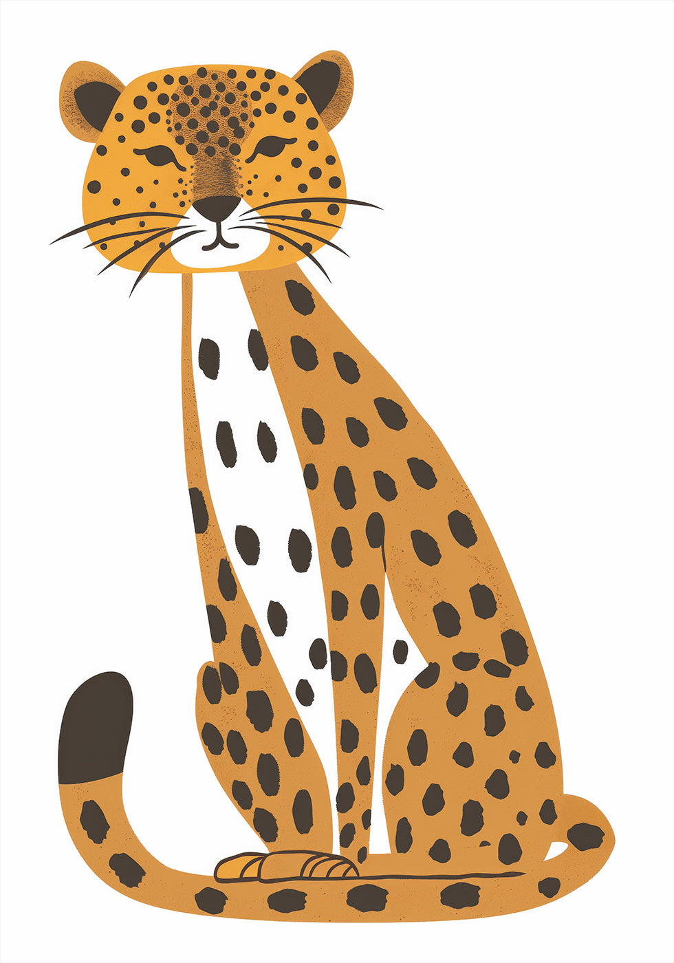 Geparden-Kinderposter - Posterbox.dk