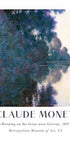 Claude Monet – Morgen auf der Seine bei Giverny Poster – Posterbox.dk