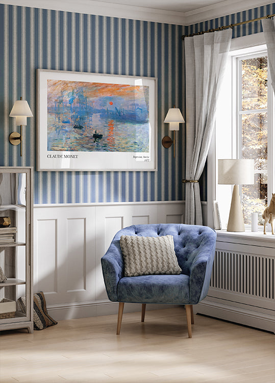 Claude Monet – Impression, Sonnenaufgang Poster – Posterbox.dk