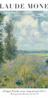 Claude Monet - Mohnfelder bei Argenteuil Poster - Posterbox.dk