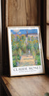 Claude Monet Der Garten des Künstlers in Vétheuil Poster - Posterbox.dk