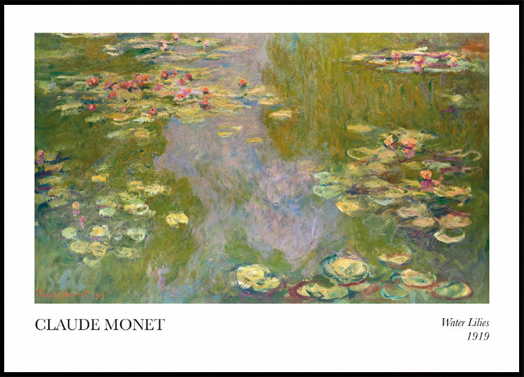 Claude Monet – Seerosen-Poster – Posterbox.dk