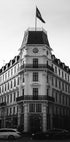 Copenhagen Historic Building Black & White Plakat - Posterbox