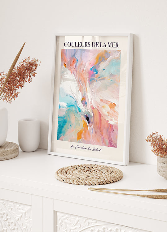 Poster „Couleurs de la Mer“ - Posterbox.dk