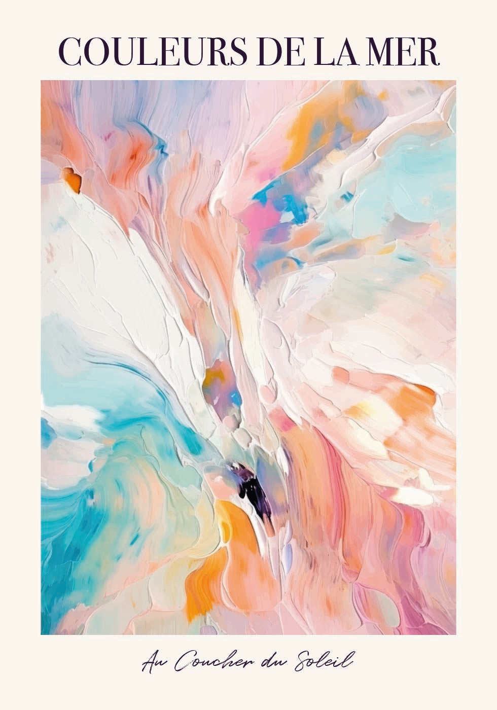 Poster „Couleurs de la Mer“ - Posterbox.dk