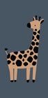Niedliches Giraffen-Illustrationsposter - Posterbox.dk
