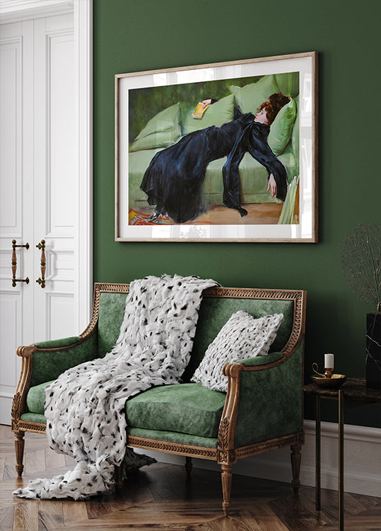 Dekadente junge Frau, After the Dance Poster - Posterbox.dk