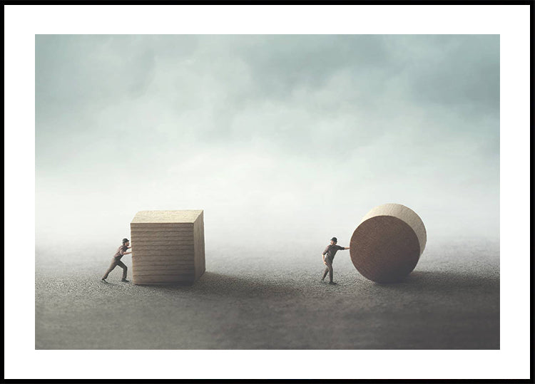 Verschiedene Strategien Poster - Posterbox.dk