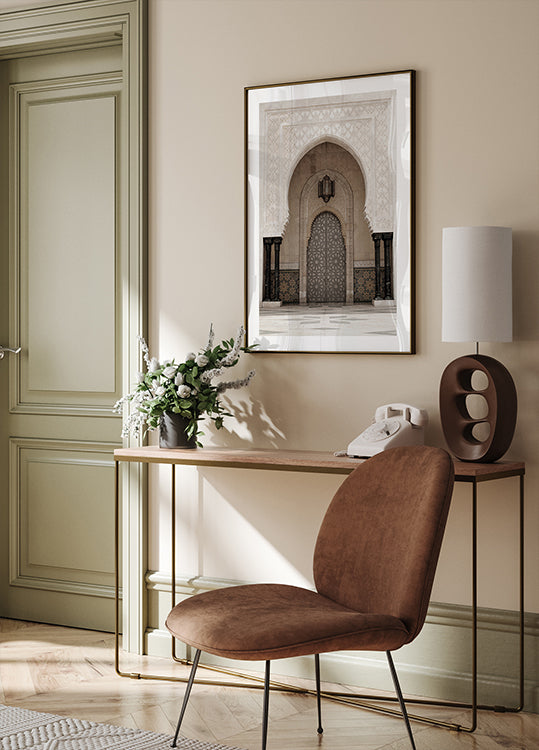 Tür der Hassan-II.-Moschee, Casablanca Poster - Posterbox.dk