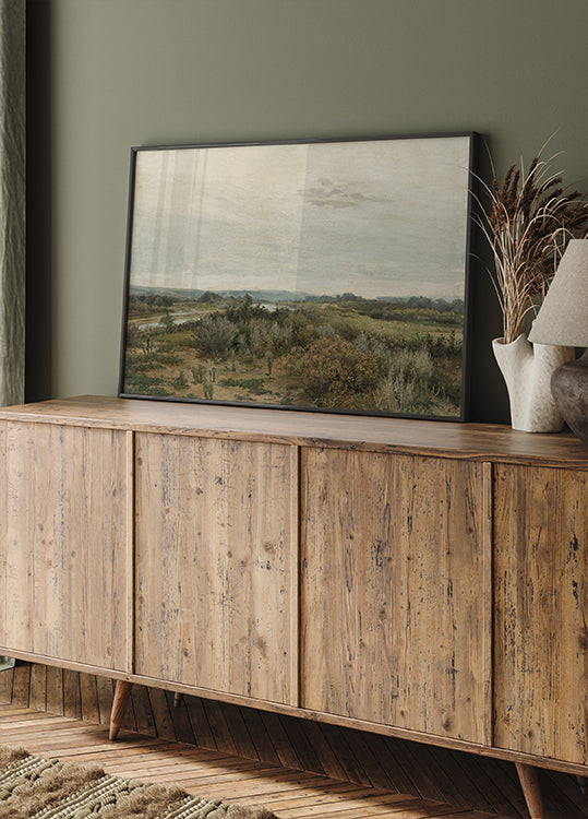 Ostslowakische Landschaft von Ľudovít Čordák lakat - Posterbox.dk