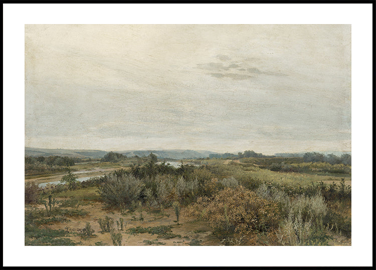 Ostslowakische Landschaft von Ľudovít Čordák lakat - Posterbox.dk