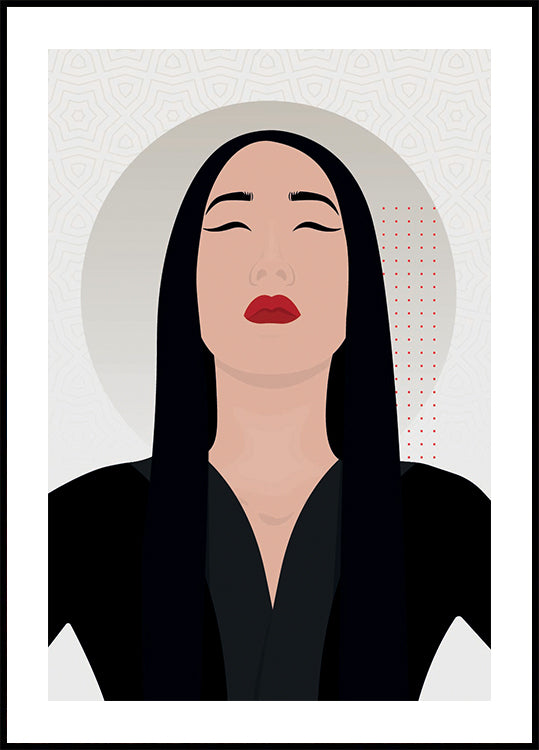 Elegant Geisha Plakat - Posterbox