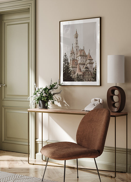 Märchenschloss-Poster - Posterbox.dk