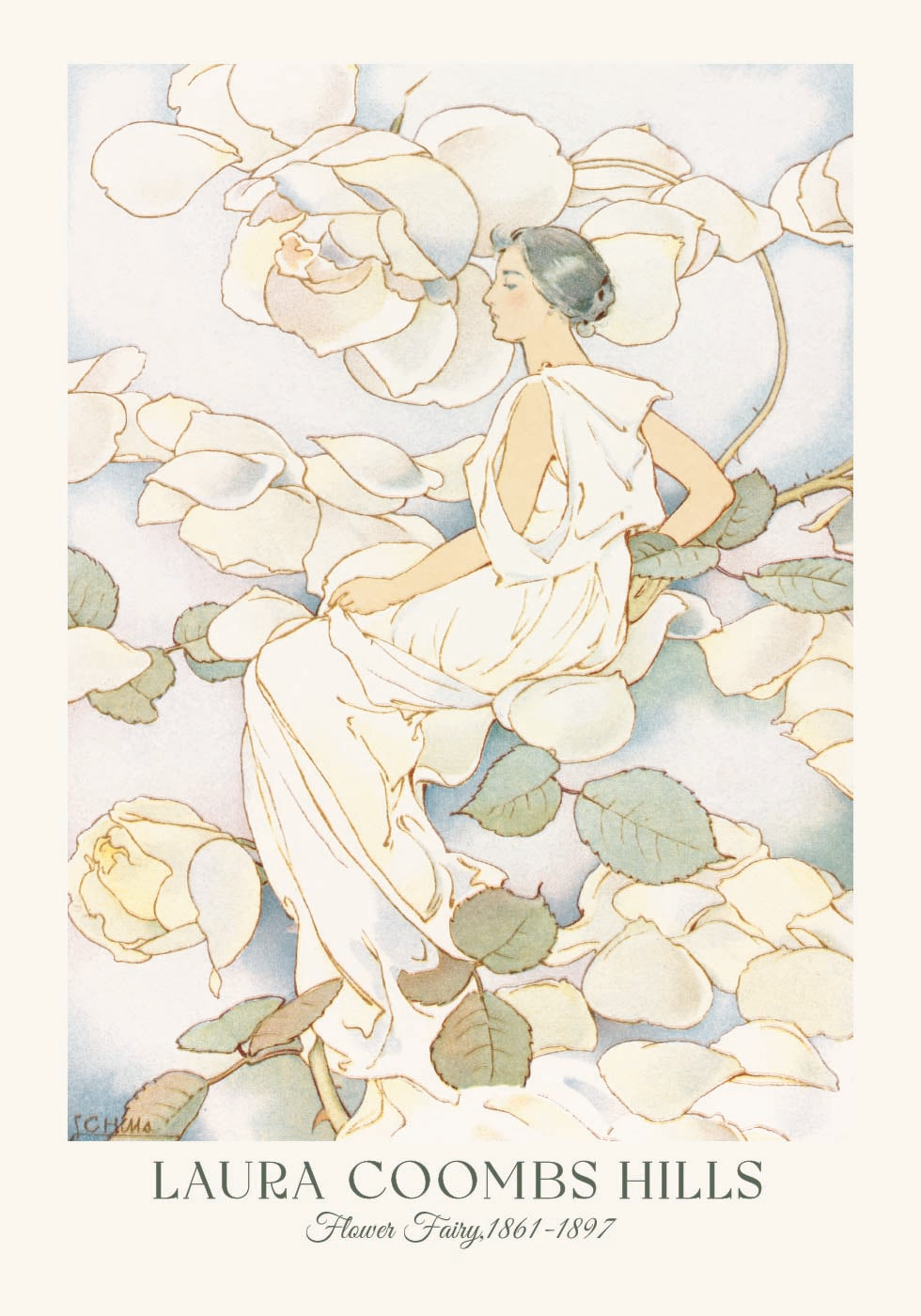 Blumenfee, Laura Coombs Hills Poster - Posterbox.dk