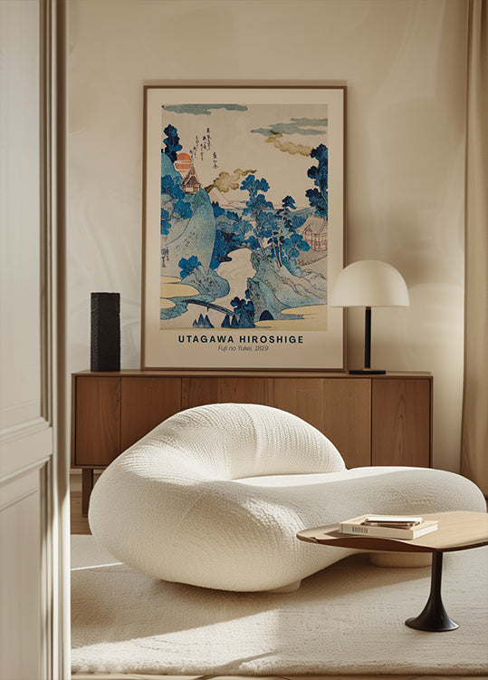 Fuji no Yukei Hiroshige Poster - Posterbox.dk
