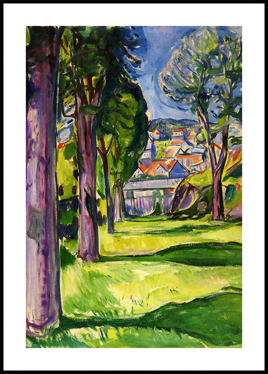 Garten in Kragerø Poster - Posterbox.dk