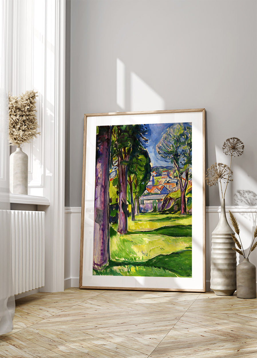 Garten in Kragerø Poster - Posterbox.dk