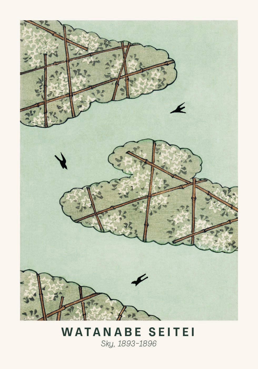 Green Sky Watanabe Seitei Poster - Posterbox.dk