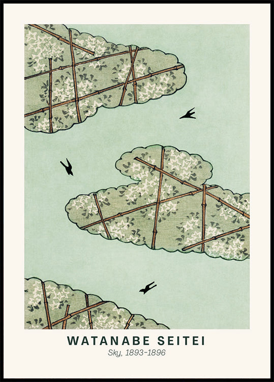 Green Sky Watanabe Seitei Poster - Posterbox.dk