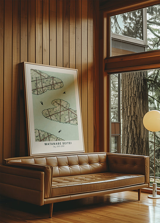 Green Sky Watanabe Seitei Poster - Posterbox.dk