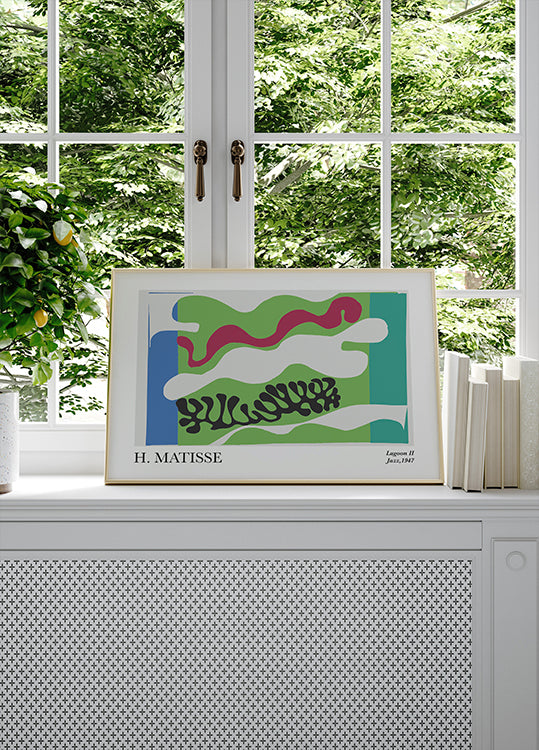 H.Matisse Lagoon II Poster - Posterbox.dk