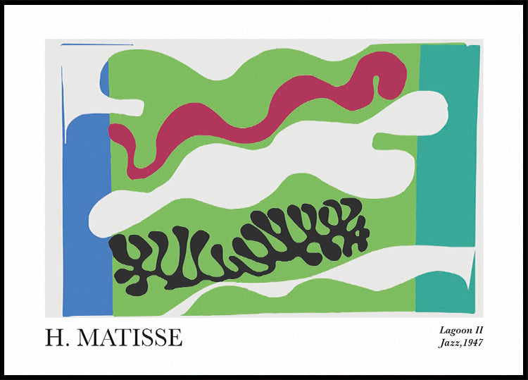 H.Matisse Lagoon II Poster - Posterbox.dk
