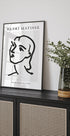 H. Matisse Nadia Aux Cheveux Lisses Poster - Posterbox.dk