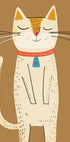 Happy Cat Poster - Posterbox.dk