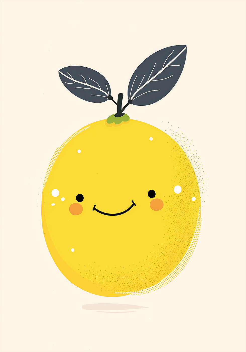 Happy Lemon Poster - Posterbox.dk