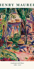 Henry Maurer, Landschaft mit Haus Poster - Posterbox.dk