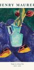 Henry Maurer, Tulpen in einer grünen Vase Poster - Posterbox.dk