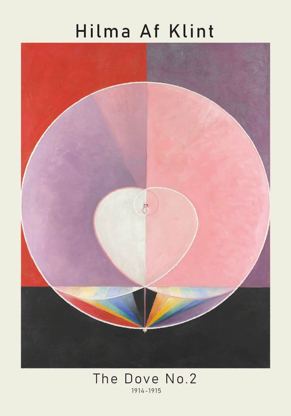 Hilma Af Klint – Die Taube Nr. 2 Poster – Posterbox.dk