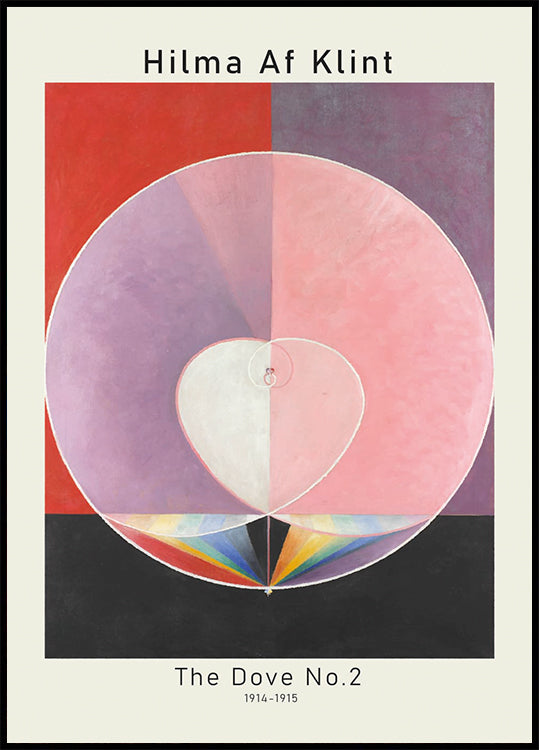 Hilma Af Klint – Die Taube Nr. 2 Poster – Posterbox.dk