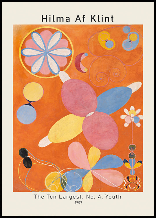 Hilma Af Klint – The Ten Largest, Nr. 4, Jugendposter – Posterbox.dk
