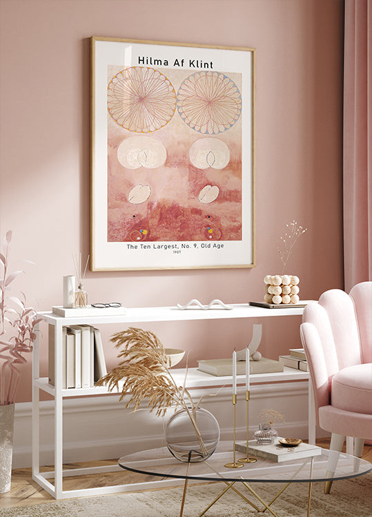 Hilma Af Klint – The Ten Largest, Nr. 9, Altersplakat – Posterbox.dk