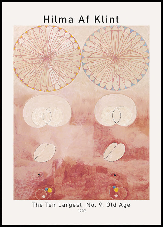 Hilma Af Klint – The Ten Largest, Nr. 9, Altersplakat – Posterbox.dk