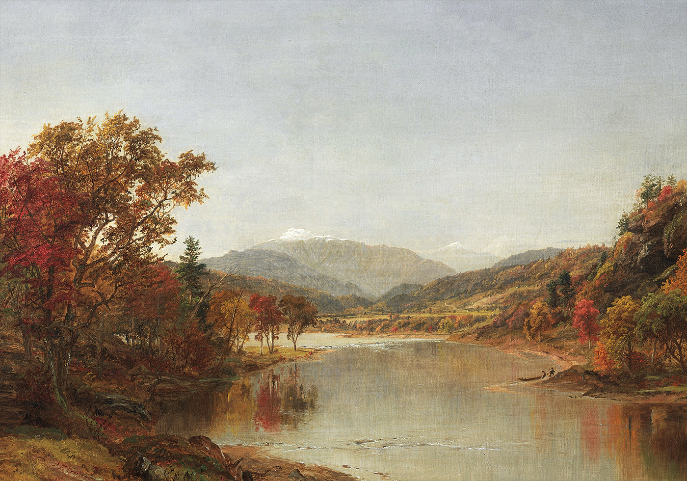 Jasper F. Cropsey – Mount Washington, New Hampshire Poster – Posterbox.dk