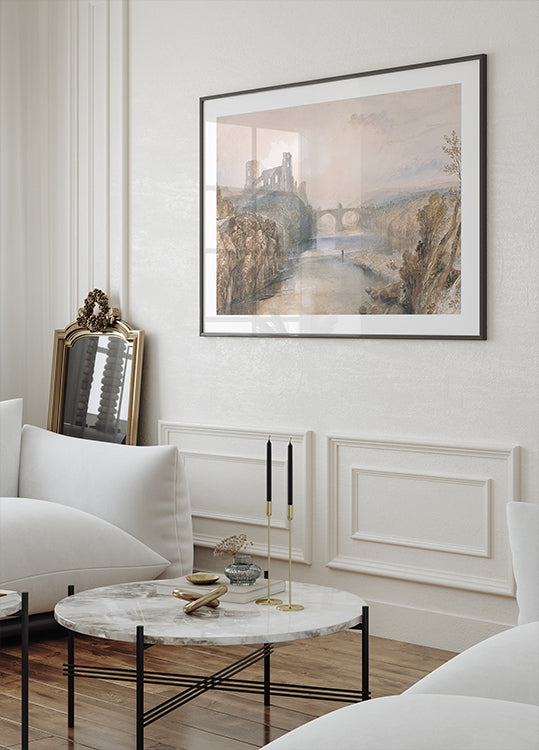 Joseph Mallord William Turner – Barnard Castle Poster – Posterbox.dk