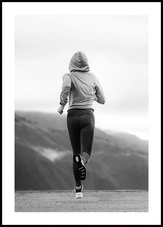 Poster „Keep Running“ - Posterbox.dk