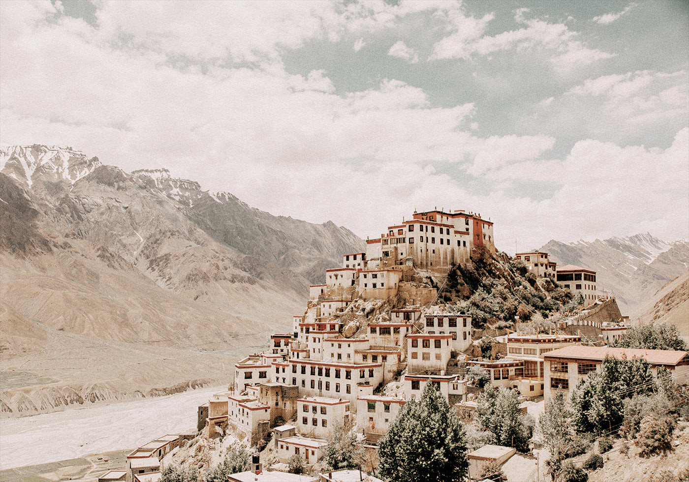 Schlüsselkloster im Himalaya Poster - Posterbox.dk