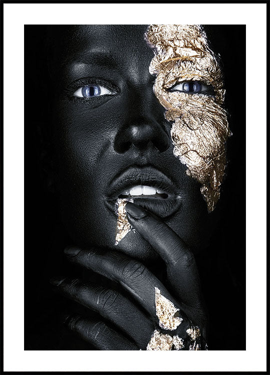 Poster „Dame in Gold“ Nr. 2 - Posterbox.dk