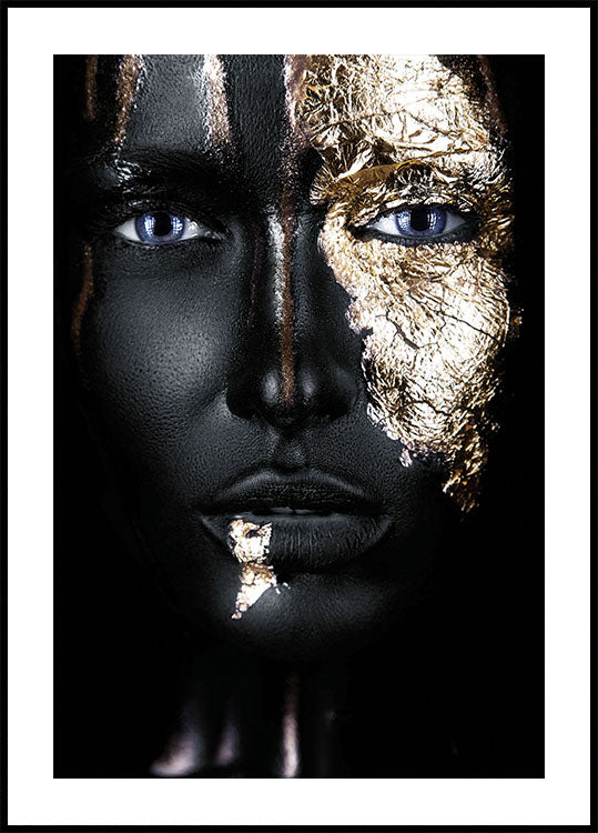 Poster „Dame in Gold“ Nr. 3 - Posterbox.dk