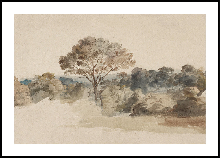 Landschaft von Anthony van Dyck Poster - Posterbox.dk
